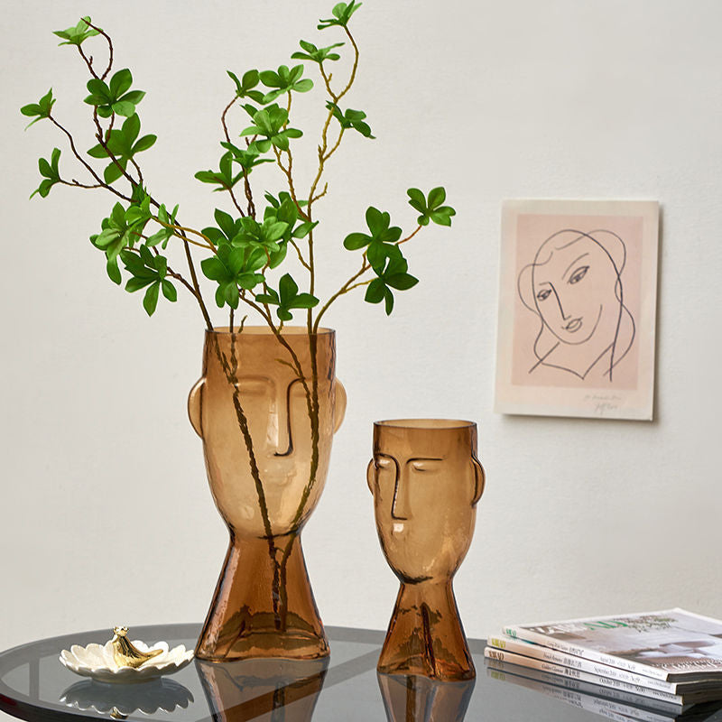 Ancient monk style vases