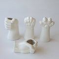 Hand shape vases