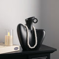 Black and White female style vases
