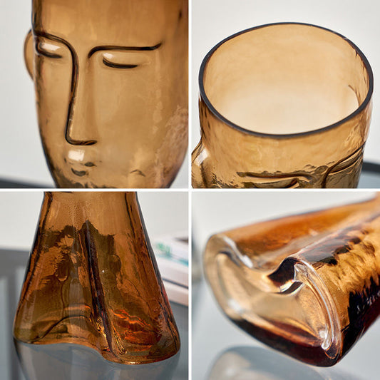 Ancient monk style vases